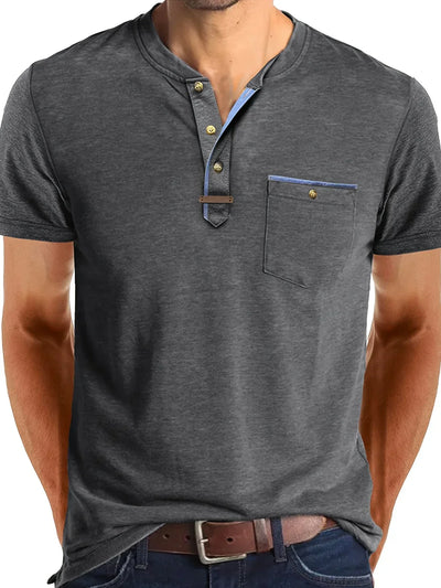 Brandon™ | Soft Pocket Tee for Men