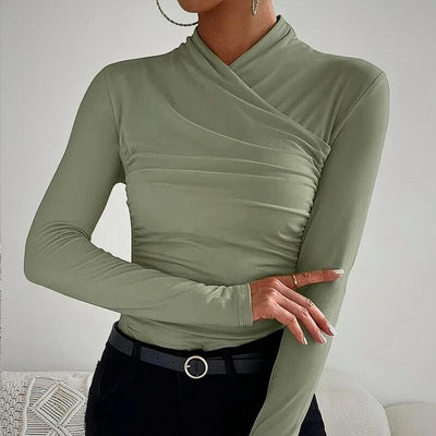 Jane   | Classic Cross-Neck Top