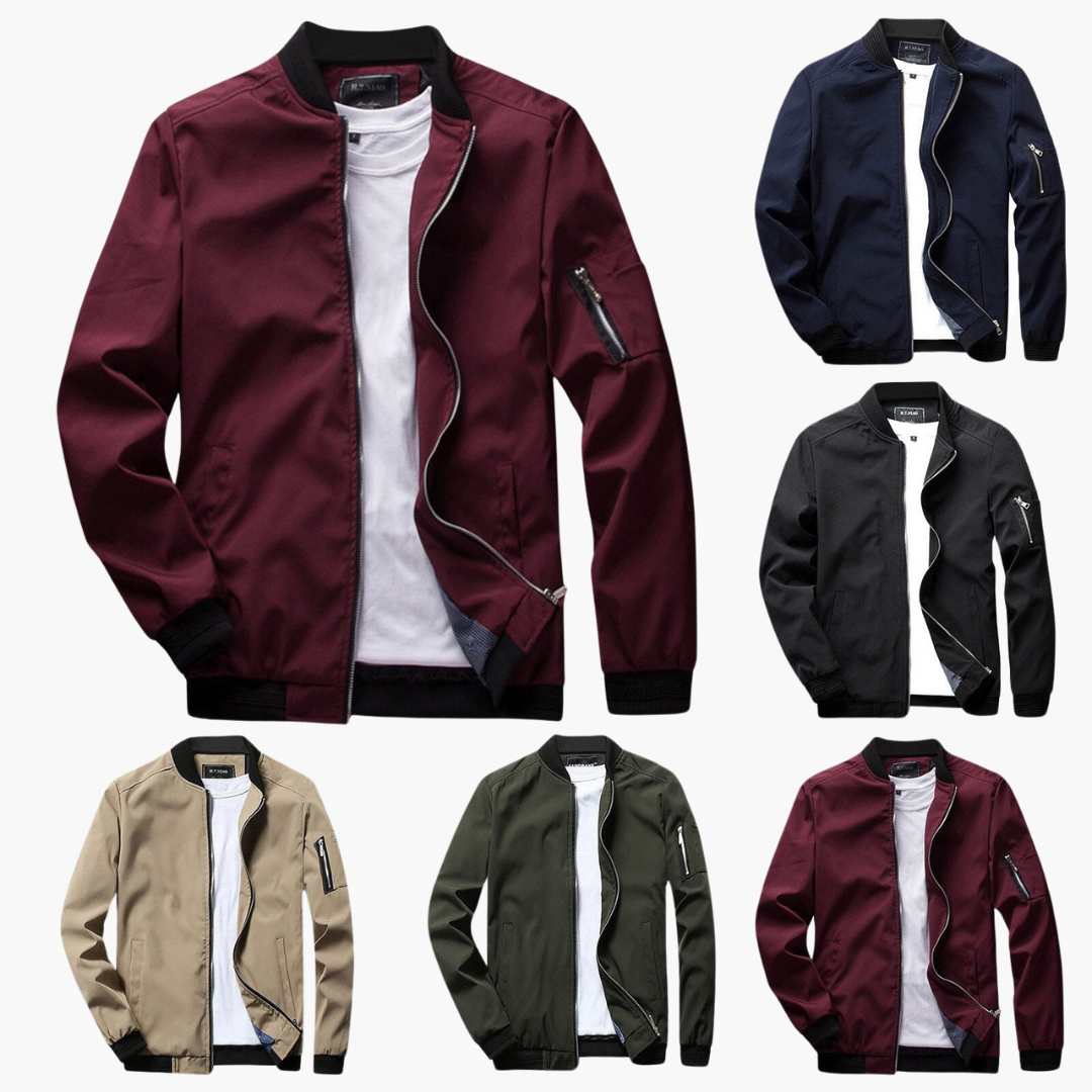 Liam™ – Stylish Bomber Jacket