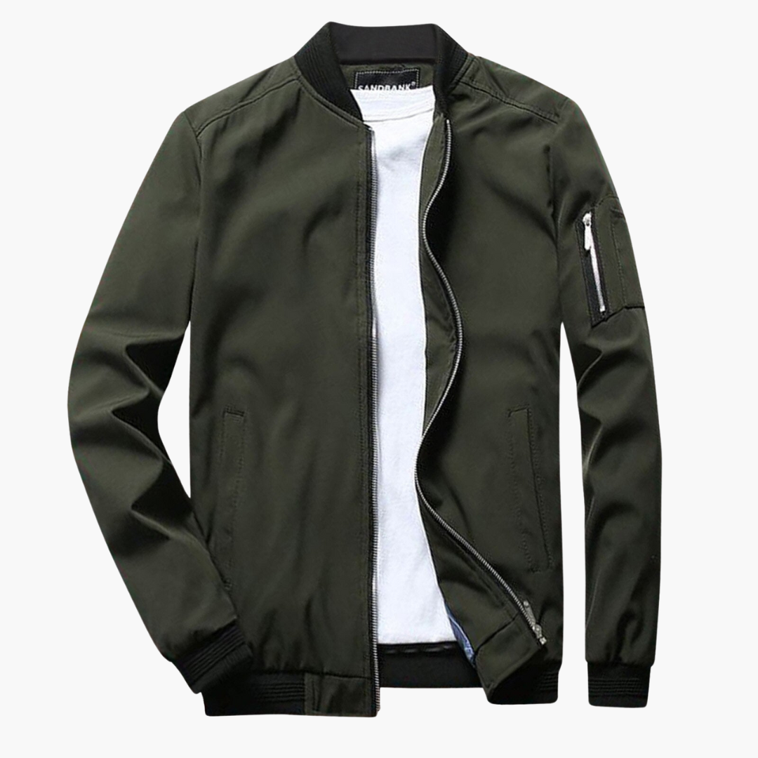 Liam™ – Stylish Bomber Jacket