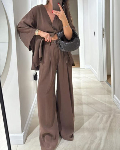 Emma | Casual V-Neck Set