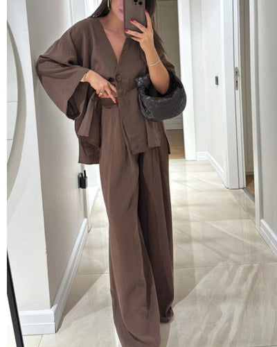 Emma | Casual V-Neck Set