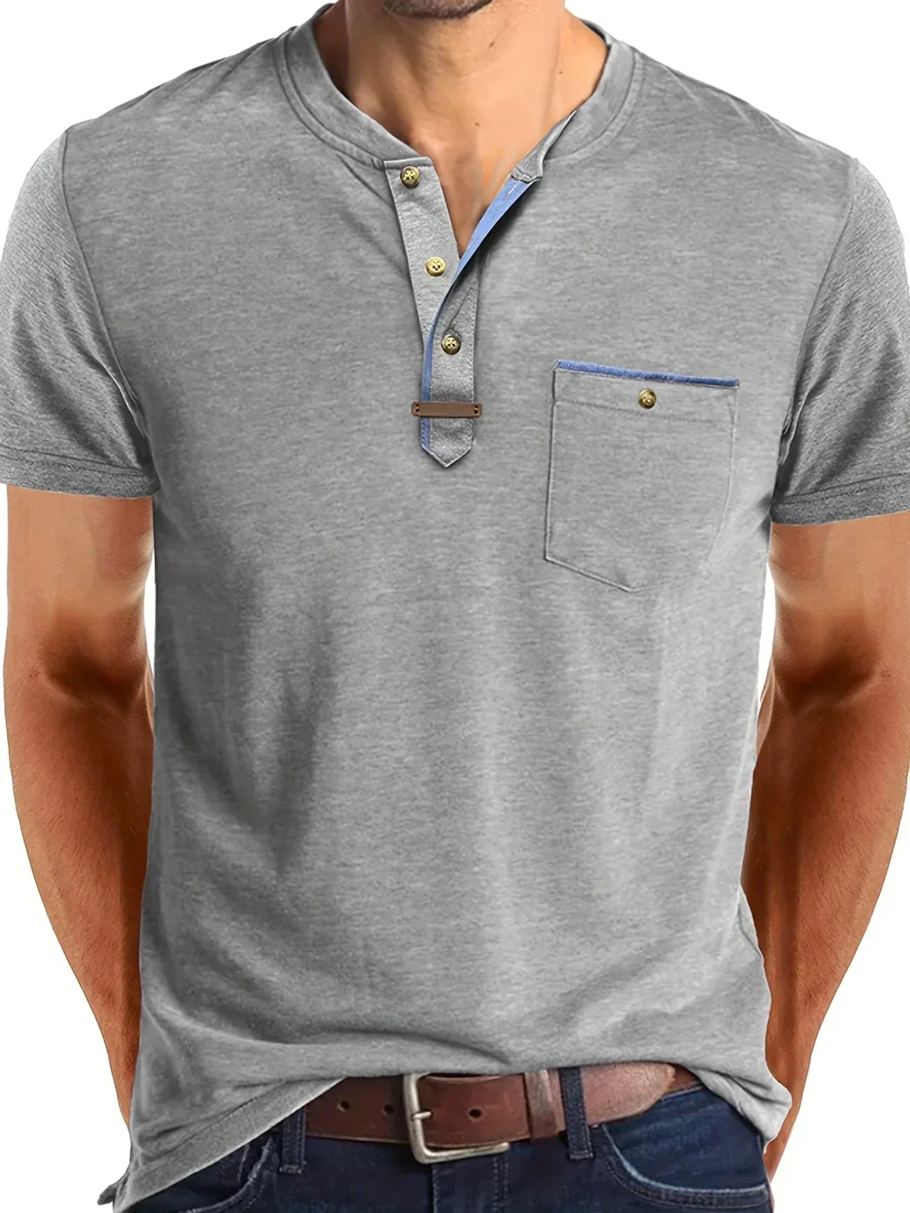 Brandon™ | Soft Pocket Tee for Men